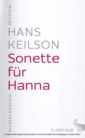Keilson / Keilson-Lauritz / Versteegen |  Sonette für Hanna | eBook | Sack Fachmedien