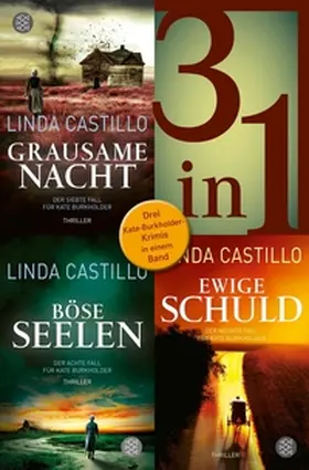 Castillo |  Grausame Nacht / Böse Seelen / Ewige Schuld - Drei Kate-Burkholder-Krimis in einem Band | eBook | Sack Fachmedien