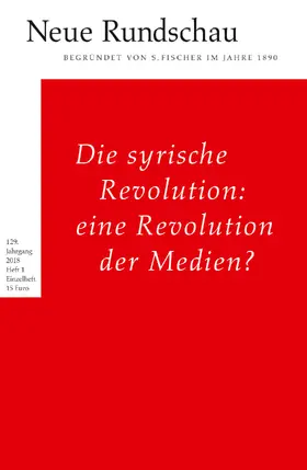 Balmes / Bong / Roesler |  Neue Rundschau 2018/1 | Buch |  Sack Fachmedien