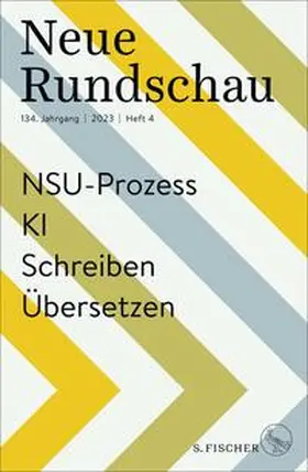  Neue Rundschau 2023/4 | Buch |  Sack Fachmedien