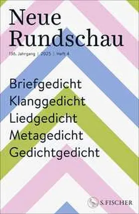Lentz |  Neue Rundschau 2025/4 | Buch |  Sack Fachmedien