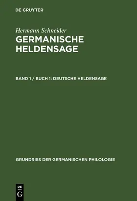 Schneider |  Deutsche Heldensage | Buch |  Sack Fachmedien