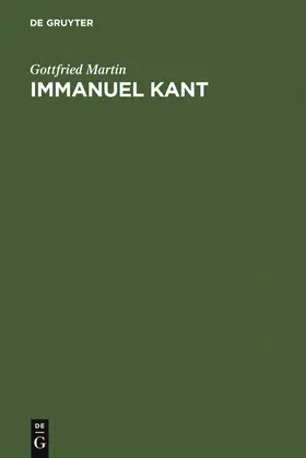 Martin |  Immanuel Kant | Buch |  Sack Fachmedien