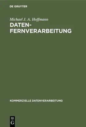 Hoffmann |  Datenfernverarbeitung | Buch |  Sack Fachmedien