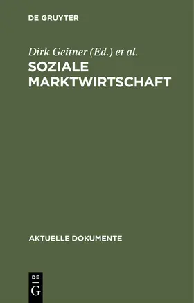 Pulte / Geitner |  Soziale Marktwirtschaft | Buch |  Sack Fachmedien