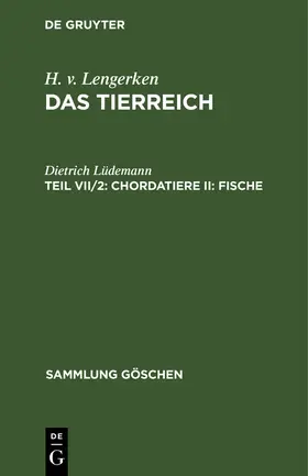 Lüdemann |  Chordatiere II: Fische | Buch |  Sack Fachmedien