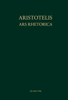 Aristoteles / Kassel |  Aristotelis Ars rhetorica | Buch |  Sack Fachmedien