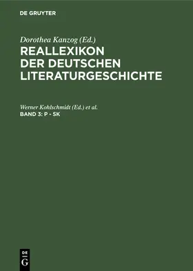 Mohr / Kohlschmidt |  P - Sk | Buch |  Sack Fachmedien