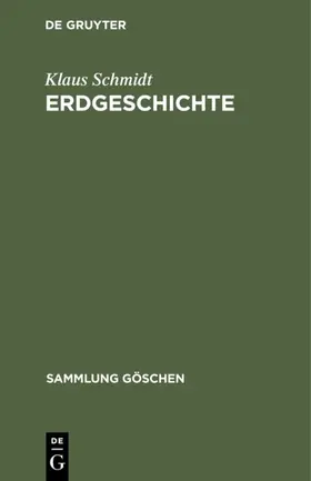 Schmidt |  Erdgeschichte | Buch |  Sack Fachmedien