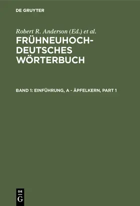 Reichmann |  Einführung, a - äpfelkern | Buch |  Sack Fachmedien