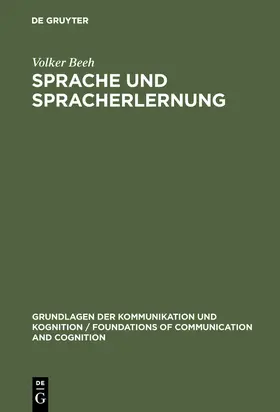 Beeh |  Sprache und Spracherlernung | Buch |  Sack Fachmedien