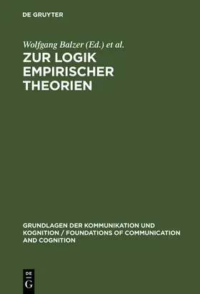 Heidelberger / Balzer |  Zur Logik empirischer Theorien | Buch |  Sack Fachmedien