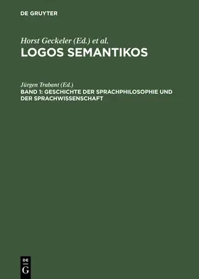 Trabant |  Geschichte der Sprachphilosophie und der Sprachwissenschaft | Buch |  Sack Fachmedien