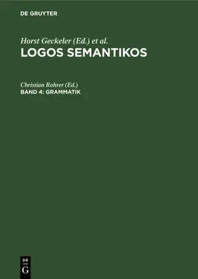 Rohrer |  Grammatik | Buch |  Sack Fachmedien