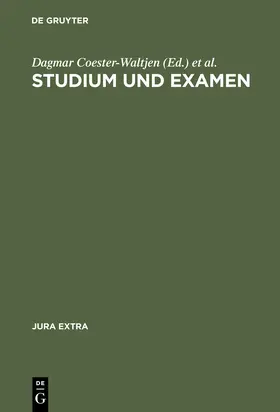 Coester-Waltjen / Richsen / Geppert |  Studium und Examen | Buch |  Sack Fachmedien