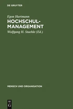 Hartmann / Staehle |  Hochschulmanagement | Buch |  Sack Fachmedien
