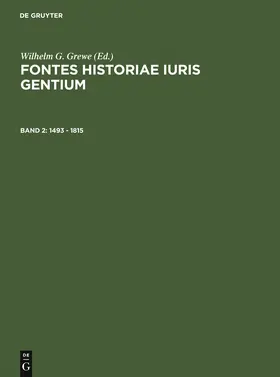 Grewe |  1493 - 1815 | Buch |  Sack Fachmedien