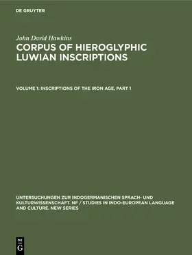 Hawkins |  Inscriptions of the Iron Age | Buch |  Sack Fachmedien