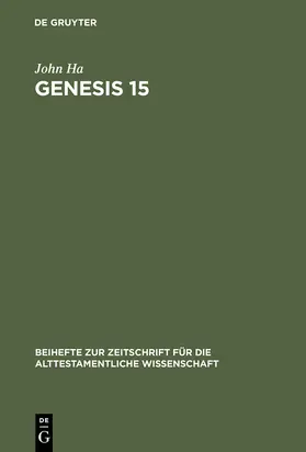 Ha |  Genesis 15 | Buch |  Sack Fachmedien