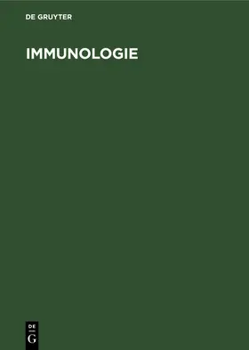 Degruyter |  Immunologie | Buch |  Sack Fachmedien