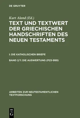 Mink / Aland / Benduhn-Mertz |  1: Die Auswertung (P23-999). 2: Die Auswertung (1003-2805) | Buch |  Sack Fachmedien