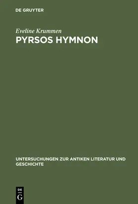 Krummen |  Pyrsos Hymnon | Buch |  Sack Fachmedien