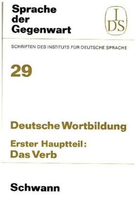 Kühnhold / Wellmann |  Das Verb | Buch |  Sack Fachmedien