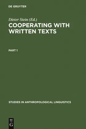 Stein |  Cooperating with Written Texts | Buch |  Sack Fachmedien