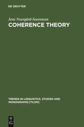 Noergård-Soerensen |  Coherence Theory | Buch |  Sack Fachmedien