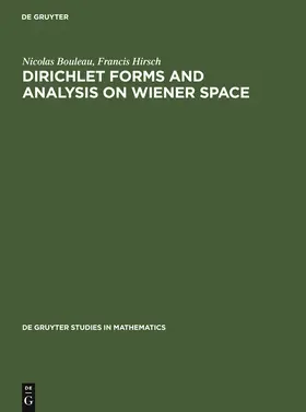 Hirsch / Bouleau | Dirichlet Forms and Analysis on Wiener Space | Buch | 978-3-11-012919-9 | sack.de