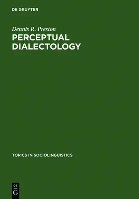 Preston | Perceptual Dialectology | Buch | 978-3-11-013111-6 | sack.de