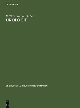 Wetterauer / Sommerkamp / Rutishauser |  Urologie | Buch |  Sack Fachmedien