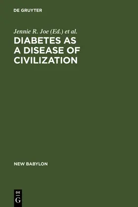 Young / Joe |  Diabetes as a Disease of Civilization | Buch |  Sack Fachmedien