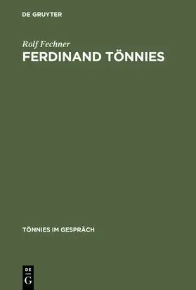 Fechner |  Ferdinand Tönnies | Buch |  Sack Fachmedien