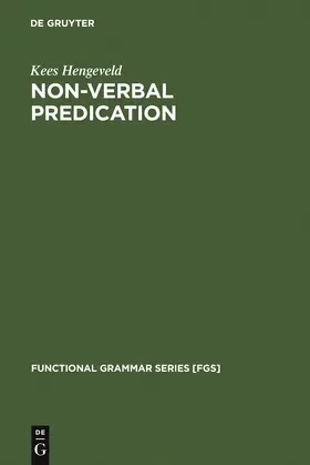 Hengeveld | Non-Verbal Predication | Buch | 978-3-11-013713-2 | sack.de