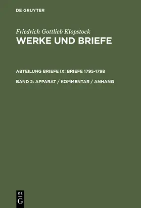 Beck / Schneider / Tiemann |  Apparat / Kommentar / Anhang | Buch |  Sack Fachmedien