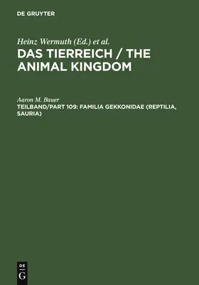 Bauer |  Familia Gekkonidae (Reptilia, Sauria). Part I: Australia and Oceania | Buch |  Sack Fachmedien