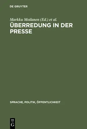 Tiittula / Moilanen |  Überredung in der Presse | Buch |  Sack Fachmedien