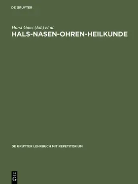 Jahnke / Ganz |  Hals-Nasen-Ohren-Heilkunde | Buch |  Sack Fachmedien