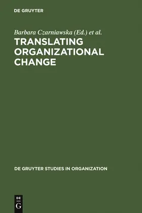 Sevón / Czarniawska |  Translating Organizational Change | Buch |  Sack Fachmedien