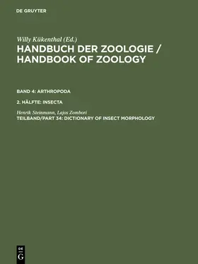 Zombori / Steinmann |  Dictionary of Insect Morphology | Buch |  Sack Fachmedien