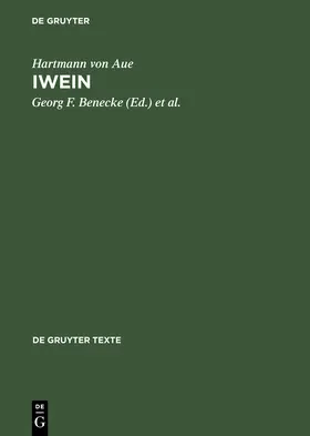 Benecke / Lachmann / Wolff |  Iwein | Buch |  Sack Fachmedien