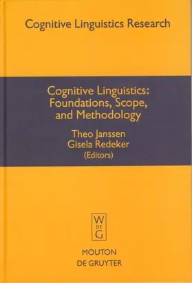Redeker / Janssen |  Cognitive Linguistics | Buch |  Sack Fachmedien