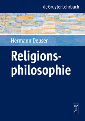 Deuser |  Religionsphilosophie | Buch |  Sack Fachmedien