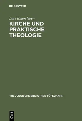Emersleben |  Kirche und Praktische Theologie | Buch |  Sack Fachmedien