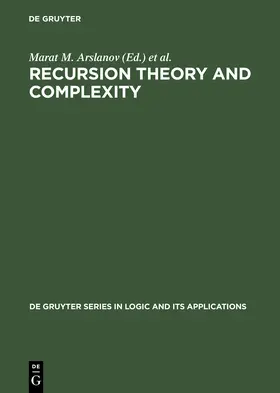 Lempp / Arslanov |  Recursion Theory and Complexity | Buch |  Sack Fachmedien