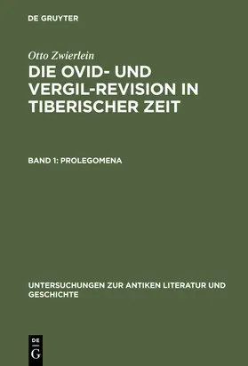 Zwierlein |  Prolegomena | Buch |  Sack Fachmedien