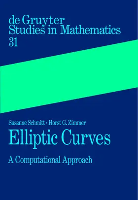 Schmitt / Zimmer |  Elliptic Curves | Buch |  Sack Fachmedien