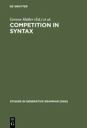 Sternefeld / Müller |  Competition in Syntax | Buch |  Sack Fachmedien