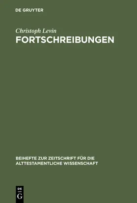 Levin |  Fortschreibungen | Buch |  Sack Fachmedien